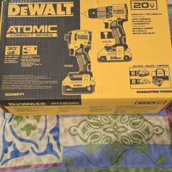 DEWALT 20v Atomic Compact Series.