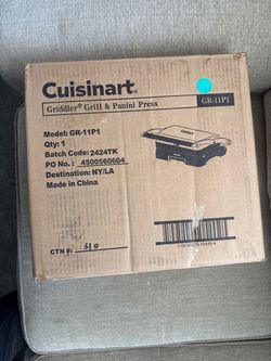 Cuisinart Griddler Grill & Panini Press (BRAND NEW, NEVER OPENED)