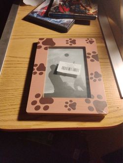 4x6 Paw Print Picture Fram