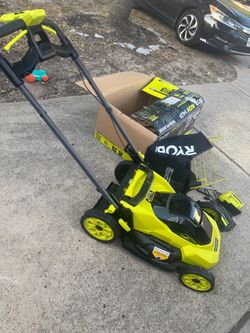 Self propelled lawn mower 40v kit