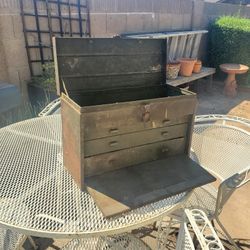 Vintage Machinist's Tool Box