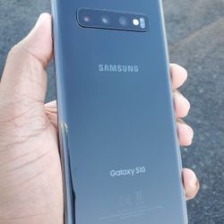 Samsung Galaxy S10 , 128GB  , Unlocked   for all Company Carrier ,  Excellent Condition Like New 