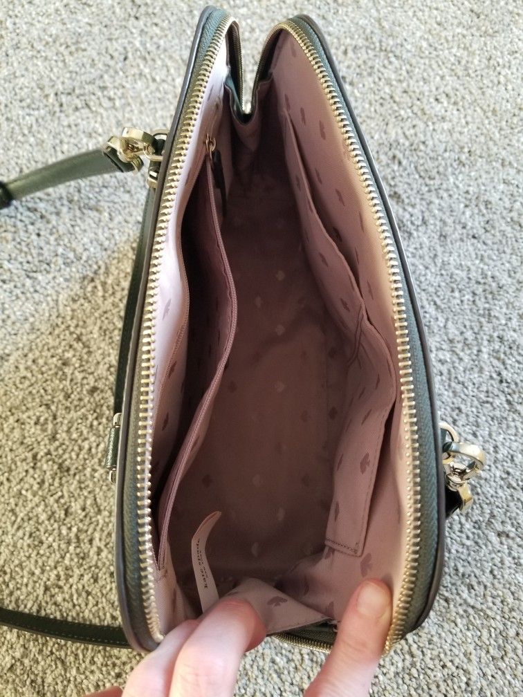Kate Spade Medium Dome Satchel Spruce Color