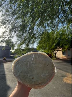 Tortillas de harina hechas a mano de sonora