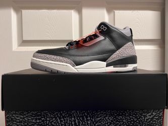 Jordan 3 Retro Black Cement 2024 DS (Trade for Sealed Pokemon)