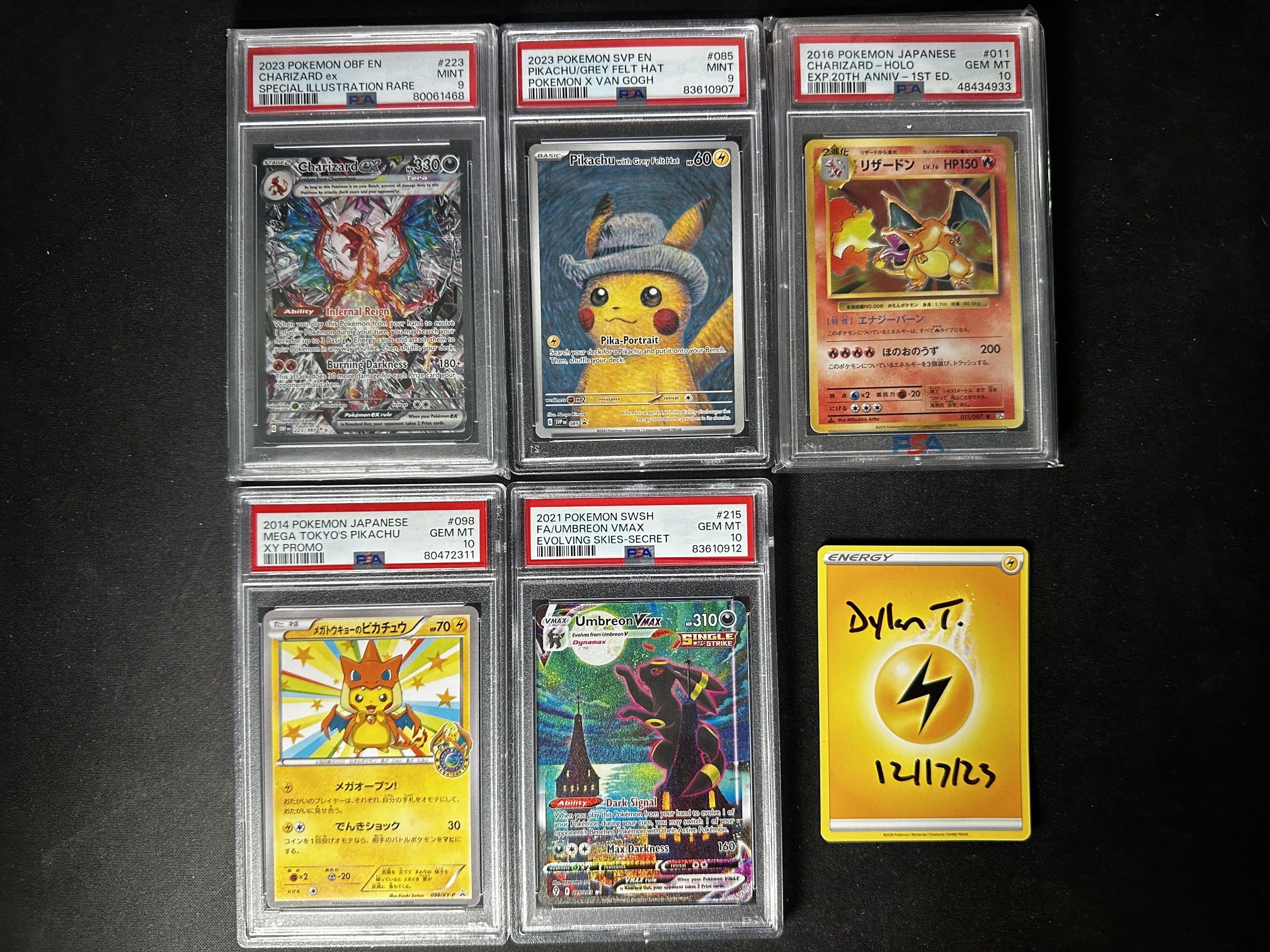 Pokemon PSA Slabs