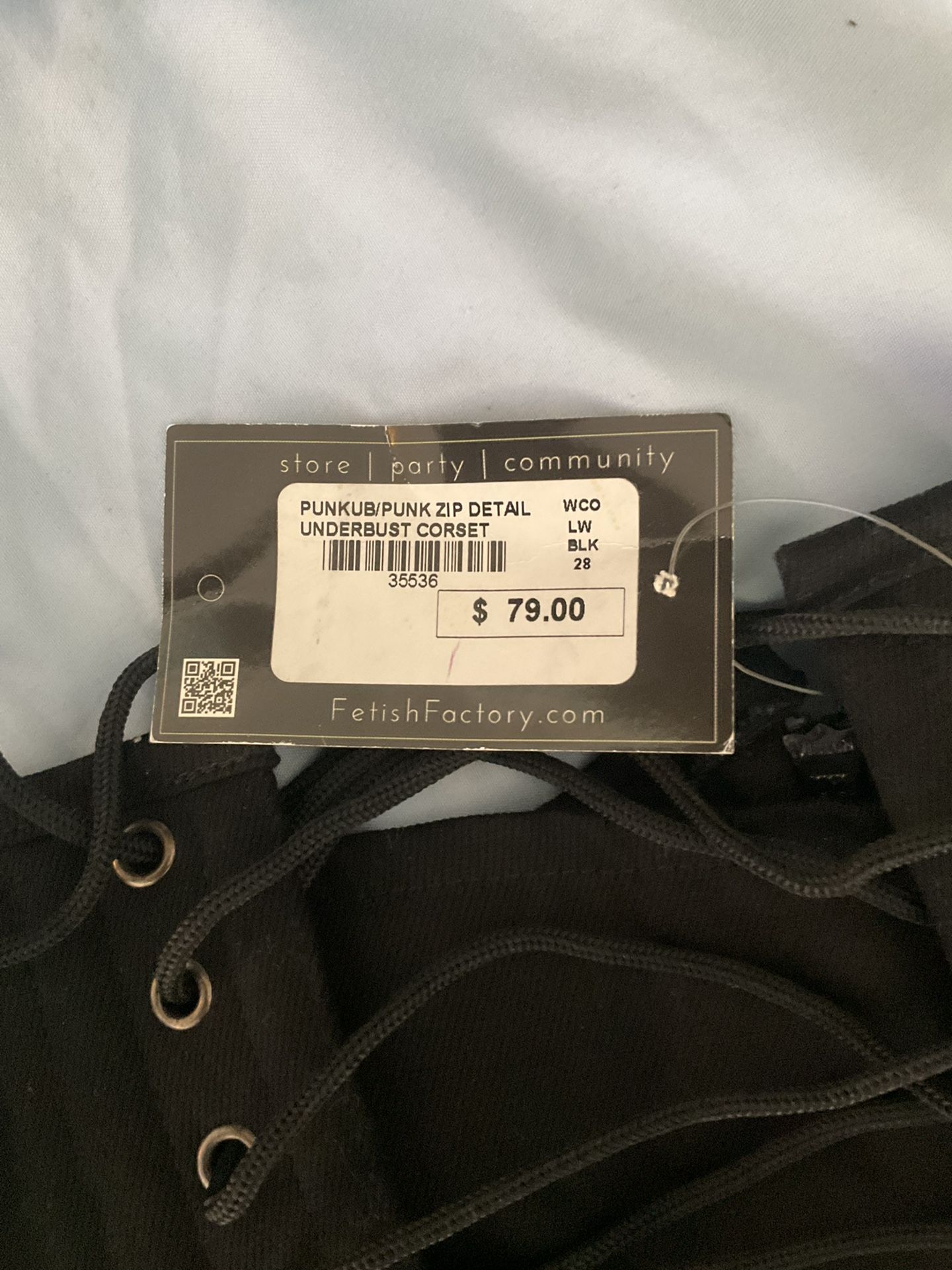 Fetish Factory Corset Brand New With Tag
