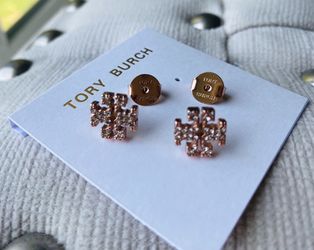 Tory Burch Earring Rose Gold 