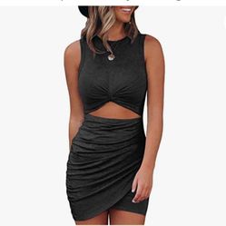 Lt Grey Summer Dress Sz Small