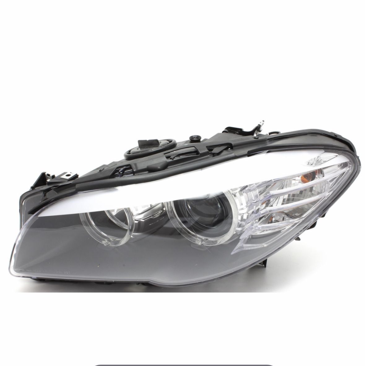 Headlight Fits BMW 5 series 528i 535i 550i 11-13 Driver Side Halogen Lamp Clear. 