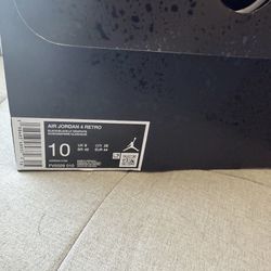 Jordan 4 Retro “Black Cat” (M10)