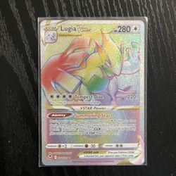 Rainbow Lugia Vstar Perfect Condition 