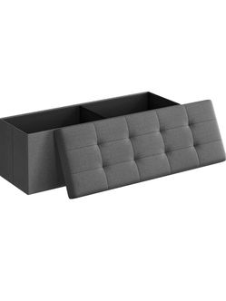 Sale🎈Brand New 43.3 Inches Folding Storage Ottoman Bench (3 colors available)