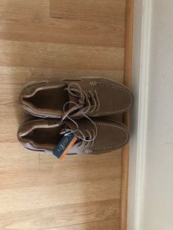 Brand new Flex Step Tan Lace-Up Shoes