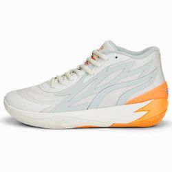 Puma Melo Ball 02 GOrange Men's Basketball Sneakers