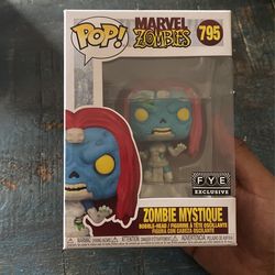 Funko Pop Zombie Mystique Number 795