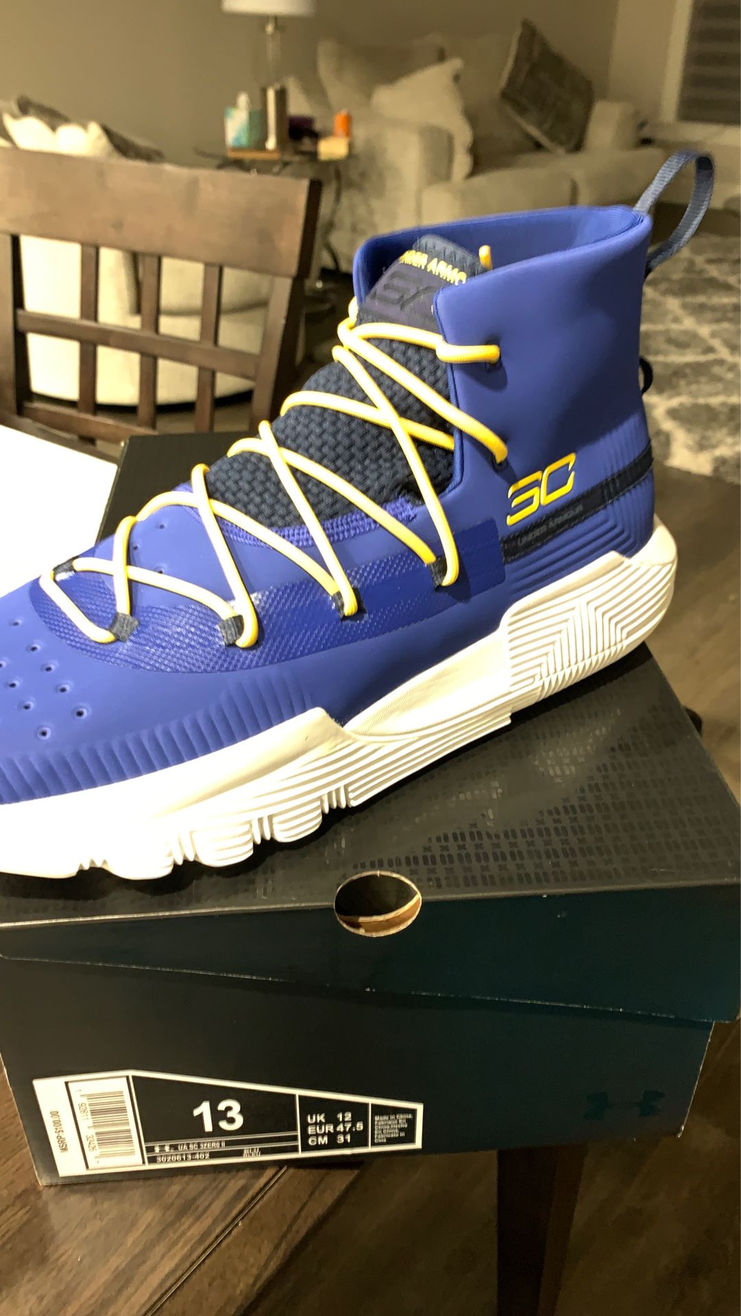 Steph Curry 3ZERO 2 shoes size 13