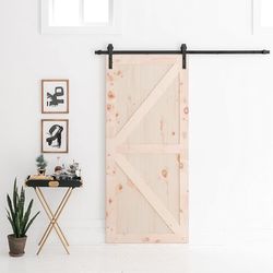 Matte Black Barn /Sliding Door Hardware set Retail $129
