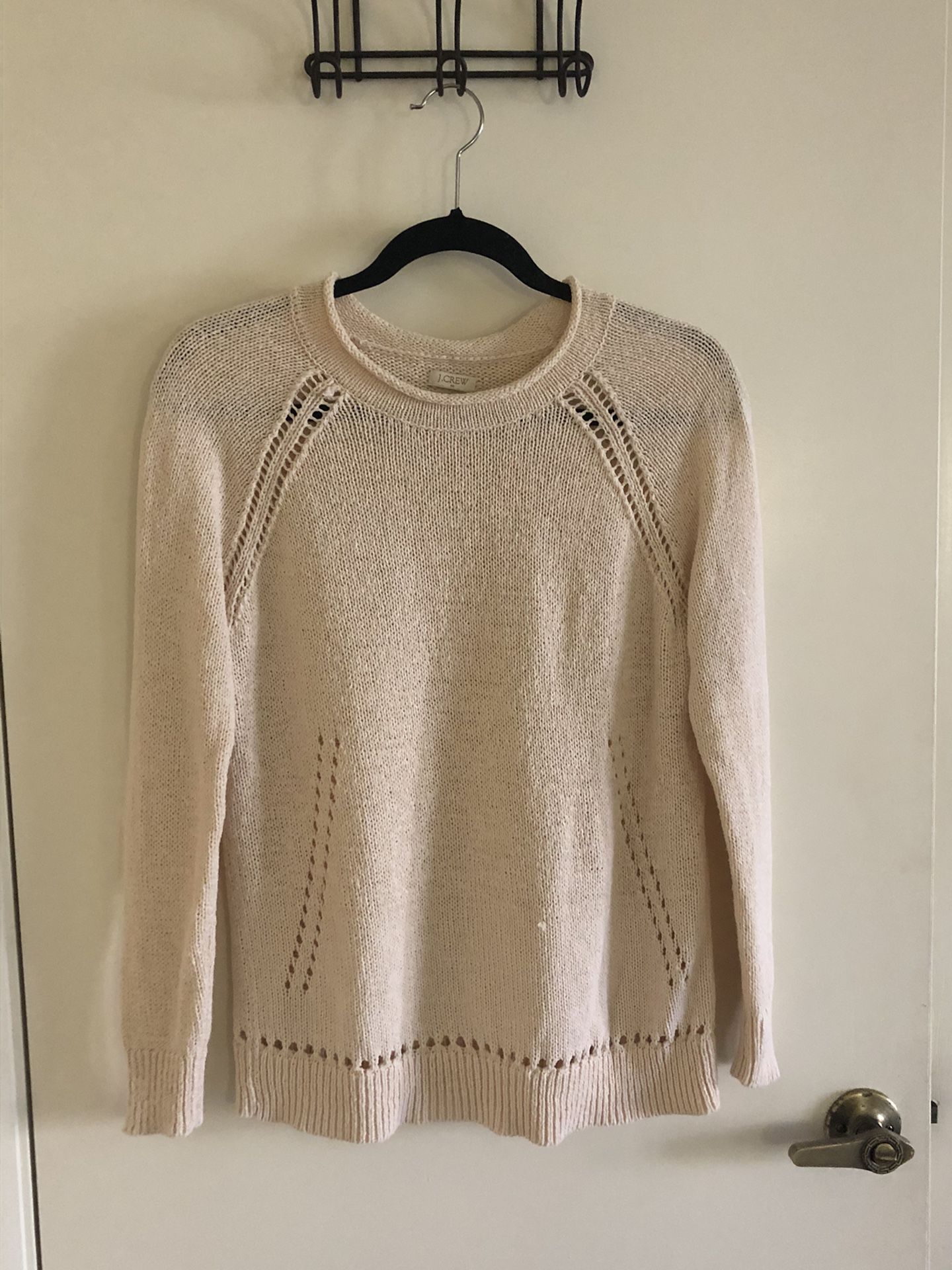 JCrew Blush Sweater- Size Small