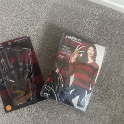 Women’s Nightmare On Elm St Costume
