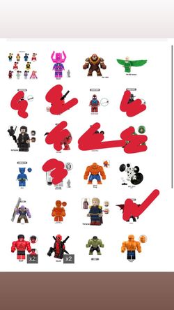 CUSTOM LEGO MINIFIGURES