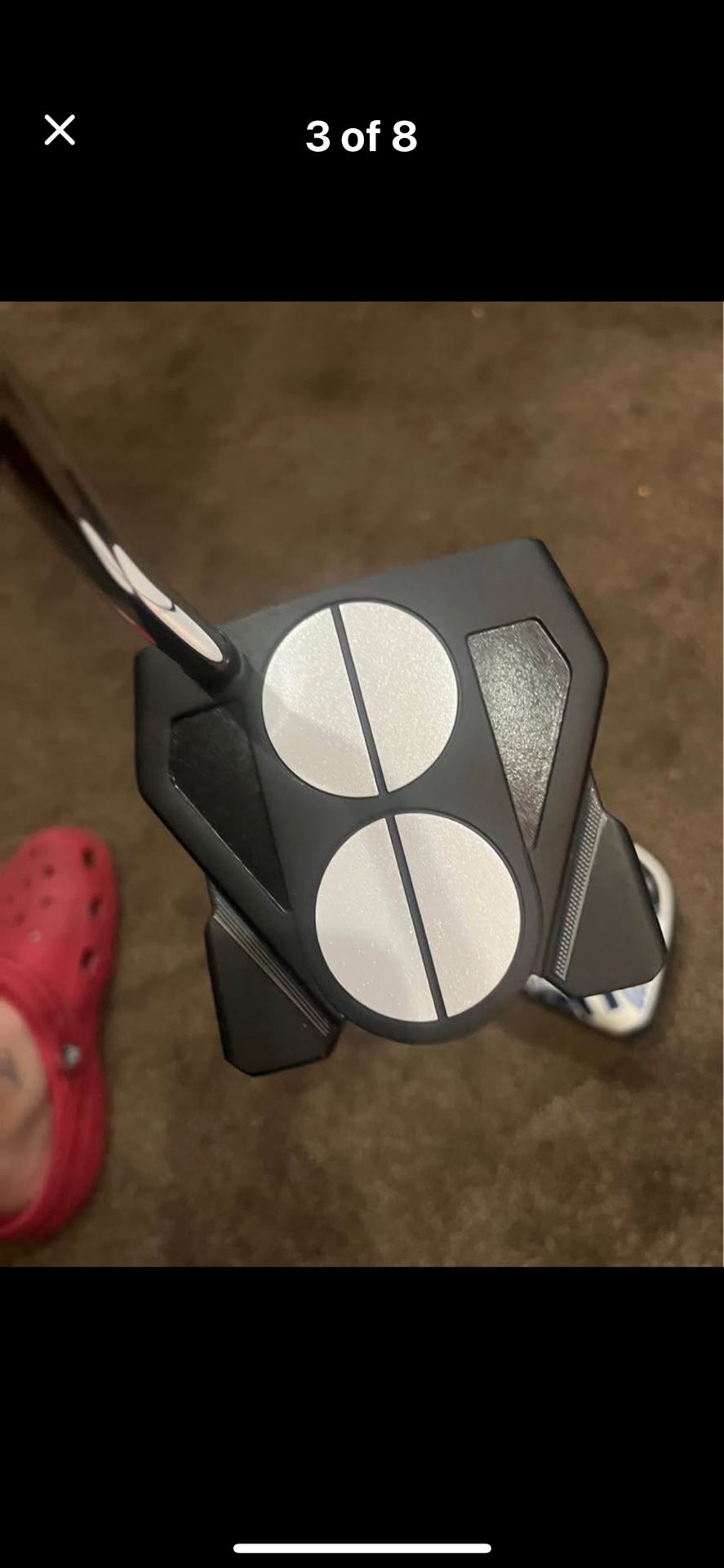 odyssey 10 broomstick putter