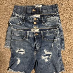 Abercrombie & Fitch Kids Jean Short 13/14