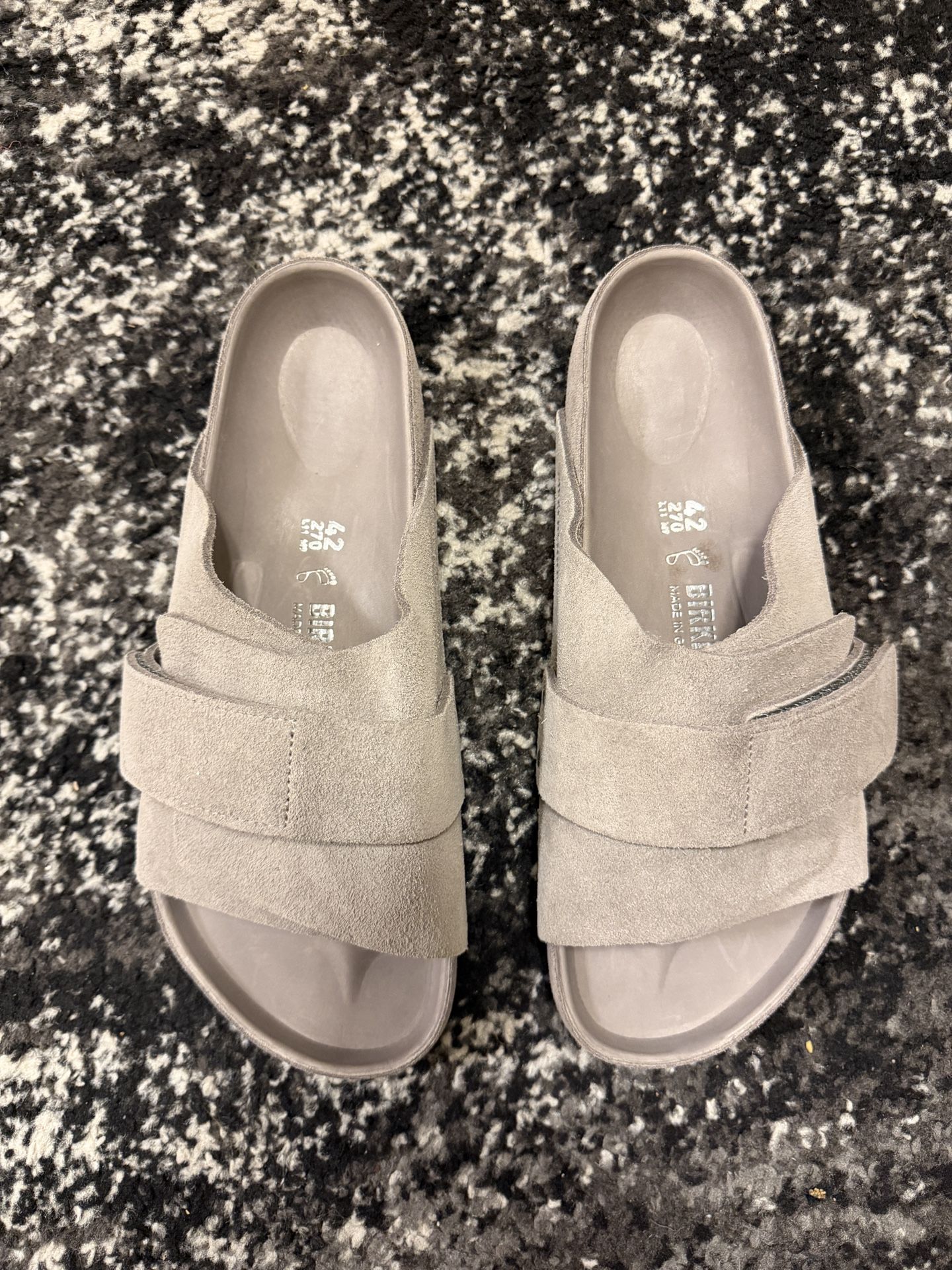 Birkenstock, Kyoto, Gray Taupe, Size Men’s 9
