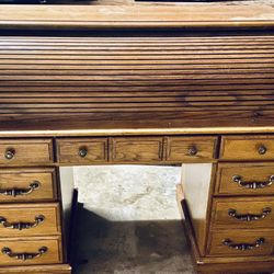 Old Roll Top Desk