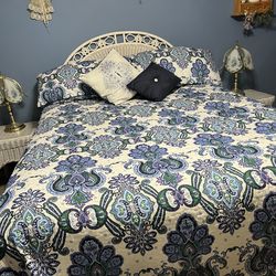 Vintage Wicker Bedroom Furniture