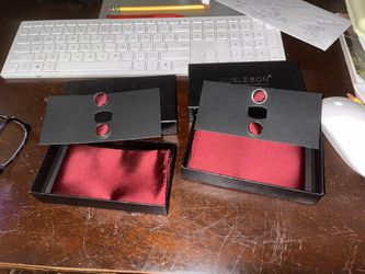maroon cuff link sets