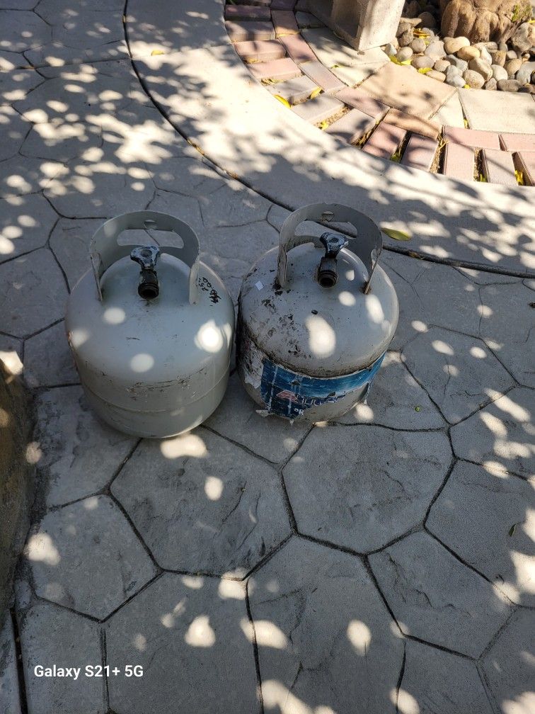 Propane Tanks Empty