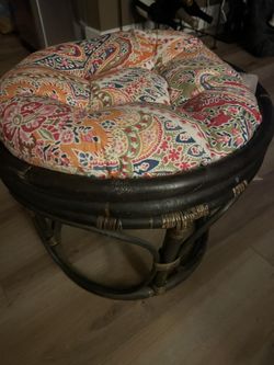 beautiful seat with cushion