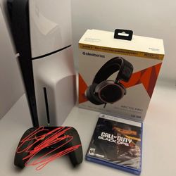 Sony PlayStation 5 Disc Edition New PS5 Working Console, Controller, Headset 