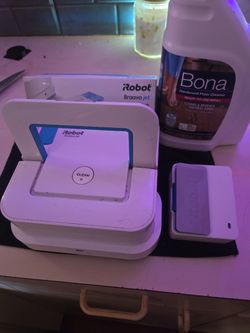 I Robot Wet Mop Works Excellant