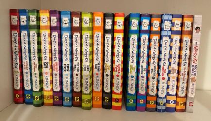 Complete set of books - Diary of a Wimpy Kid