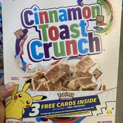 Pokémon 25th Anniversary Cereal Sealed Box