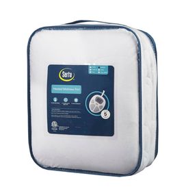 Serta Heated Mattress Pad Queen