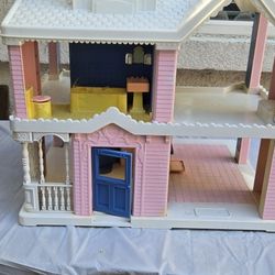 Vintage Playskool Dollhouse 
