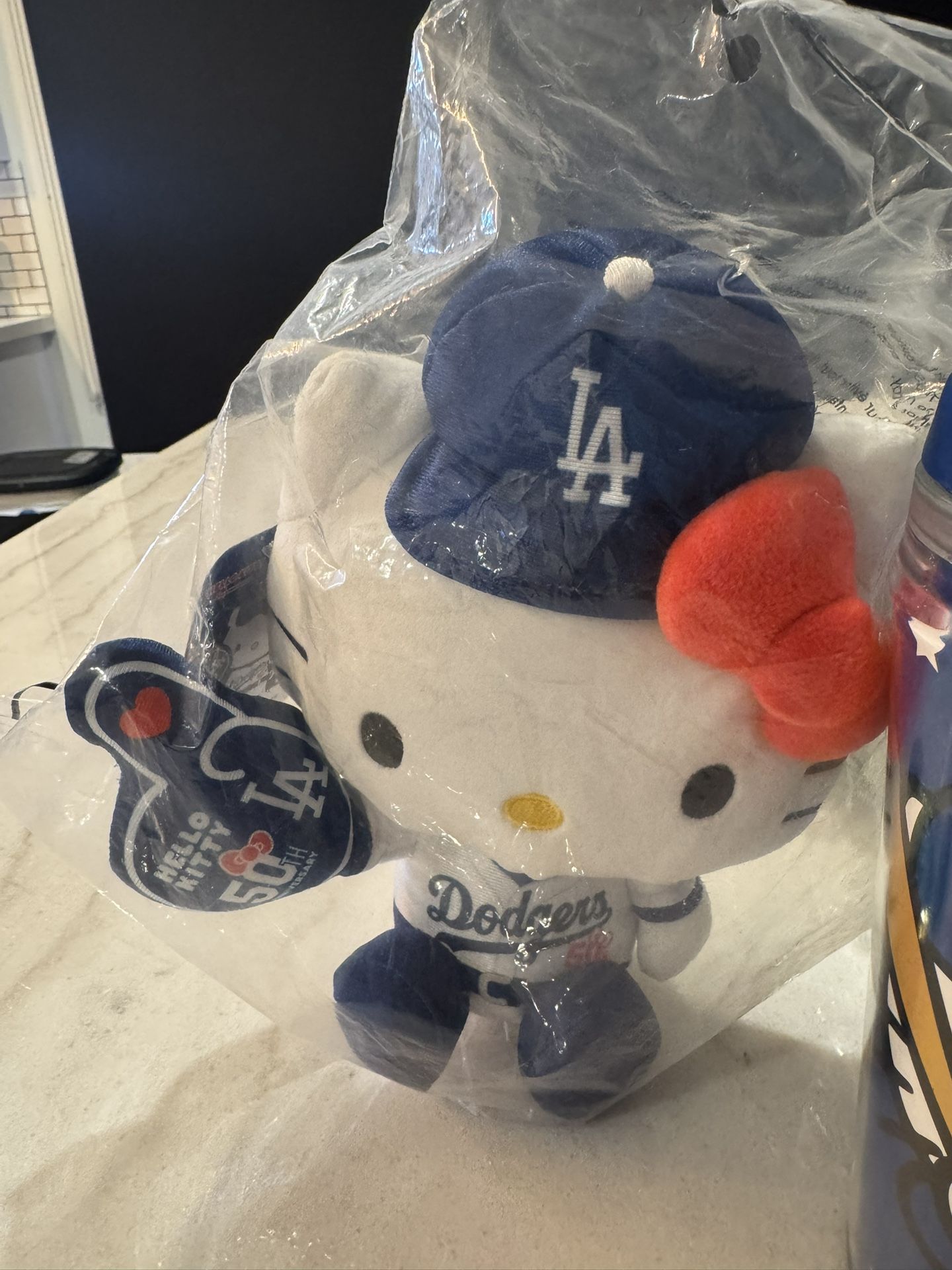 50th Anniversary 2024 L.A. Dodgers Hello Kitty SGA Plushie