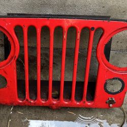 Jeep Willys CJ5 Grill, Windshield Frame, Fenders 