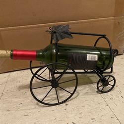 Metal Carriage /Fiacre Wine Holder 