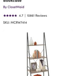 Brand  New In Box Ladder Shelf