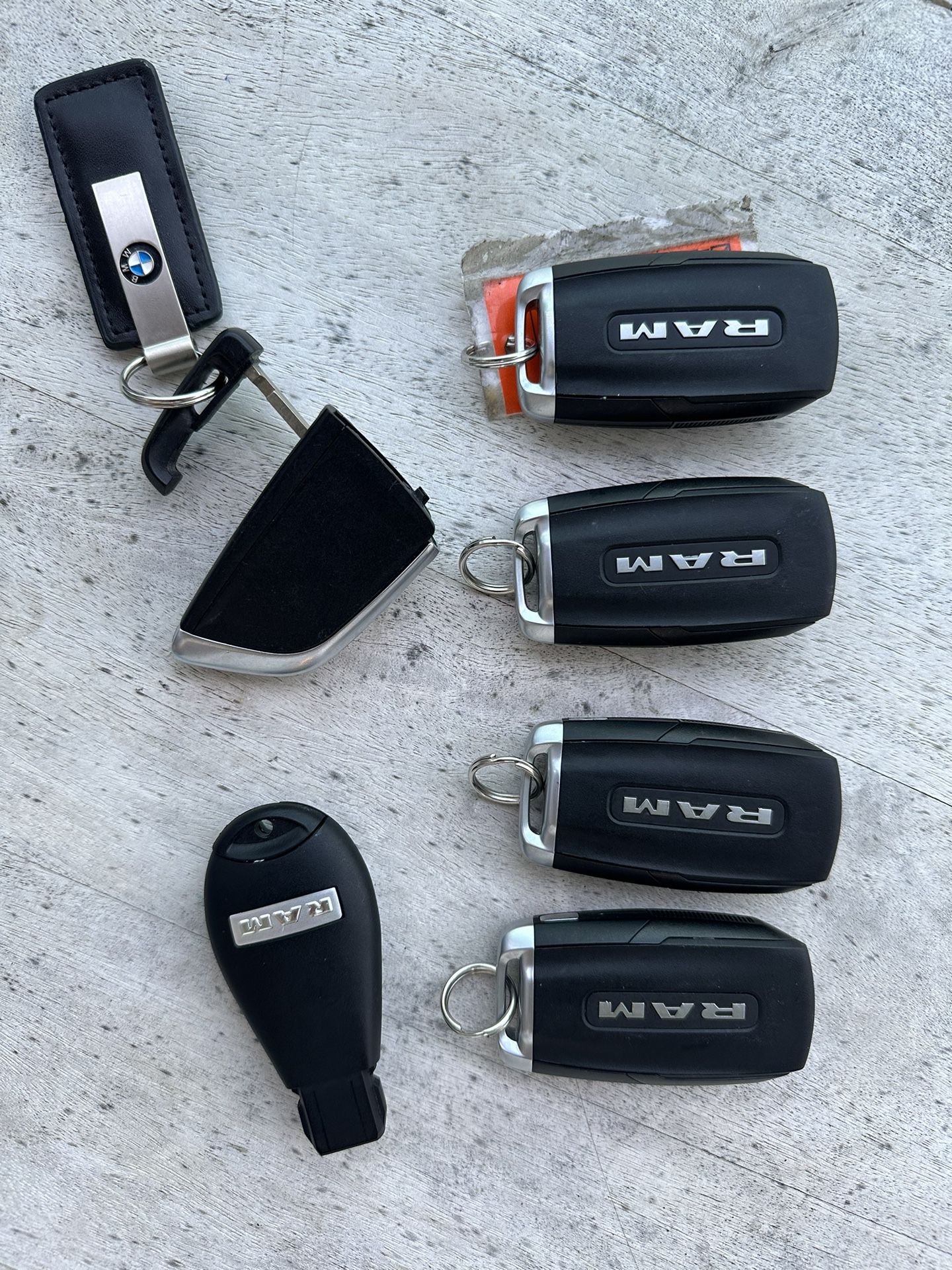 Ram Truck Keys BMW key 