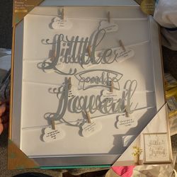 Babyshower Note Frame