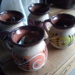 Set Of 4 New Coffee Mugs/Cups $10