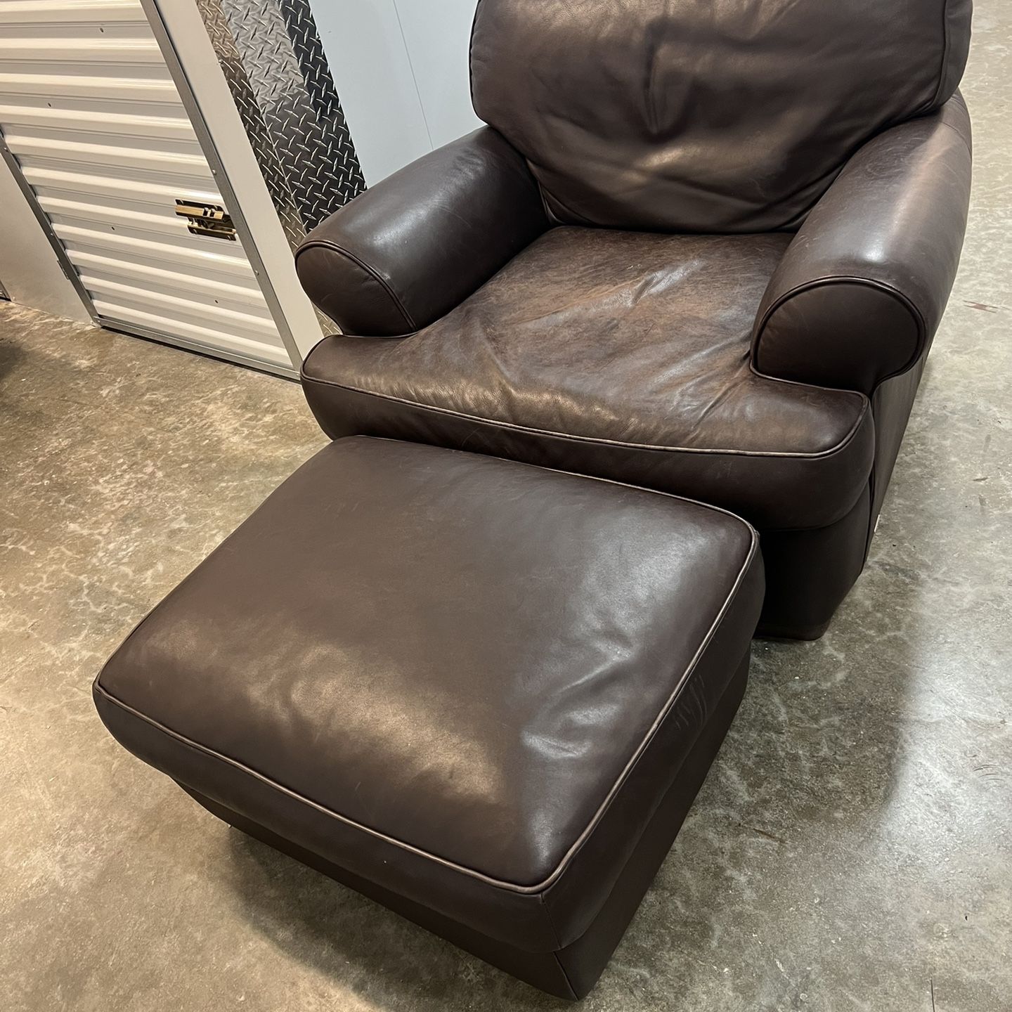 Italian Leather Chair