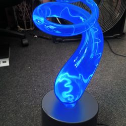 Lumisource Electra Plasma Art Lamp Spiral Design 
