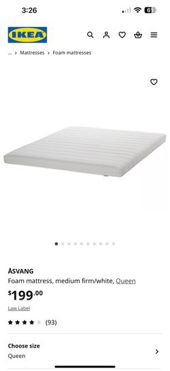 IKEA Form Mattress