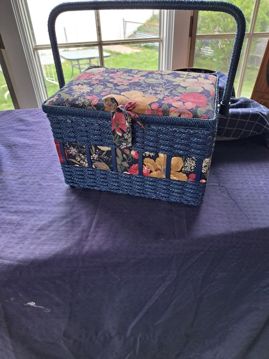 New Sewing Basket & Supplies